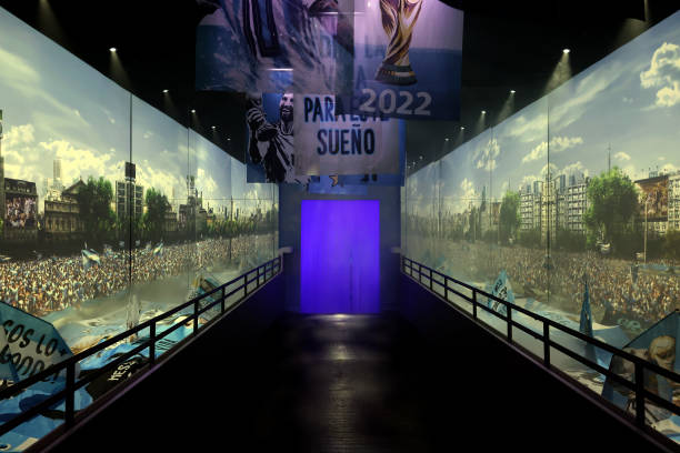 View of the venue during The Messi Experience: A Dream Come True on April 24, 2024 in Miami, Florida.