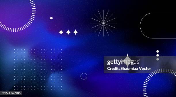 ilustrações, clipart, desenhos animados e ícones de fundo abstrato dinâmico desfocado azul escuro, preto, azul-marinho, rosa, roxo e cores degradê turquesa. design de cenário futurista moderno para negócios, apresentação, anúncios, banner, site, página de destino, tela de papel de parede e muito mai - página de destino