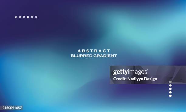 stockillustraties, clipart, cartoons en iconen met blurred gradient color abstract background design with vector geometric shapes elements - onscherpe achtergrond