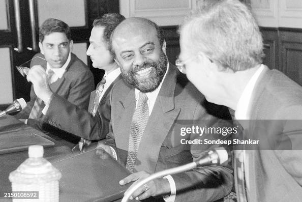 Hcl Owner HCL founder Shiv Nadar during a meeting in New Delhi, India, on... News ...