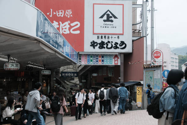JPN: General Views of Atami as Weaker Yen Keeps Japanese Tourists at Home While Visitors Throng