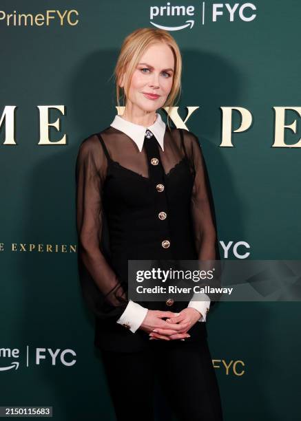 Nicole Kidman at the official Emmy FYC event for "Expats" held at the Prime Experience at nya WEST on April 28, 2024 in Los Angeles, California.