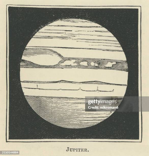 Jupiter In 1879 1,892 Photos Of Jupiter Planet Stock Photos, High-Res Pictures, and ...