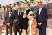 Prince Albert II And Princess Charlene Of Monaco Attend...