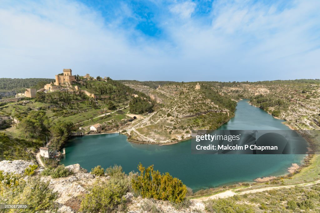 View of the Jucar (Huécar) river, near Alarcon, Castile-La Mancha, Spain
