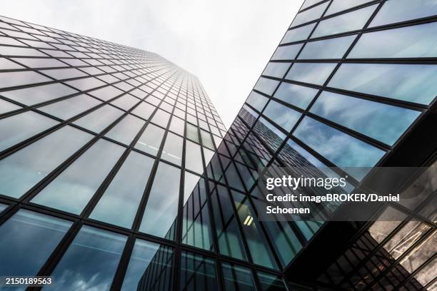 modern architecture, high-rise building, messeturm, basel, canton of basel-stadt, switzerland, europe - messeturm stock-fotos und bilder