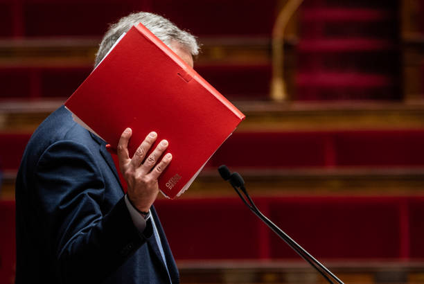 FRA: French Parliament Debate On Public Finances