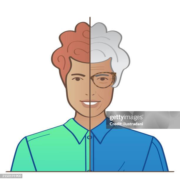 Guy Split In Half 111 Face Split In Half Stock Photos, High-Res Pictures, and Images ...