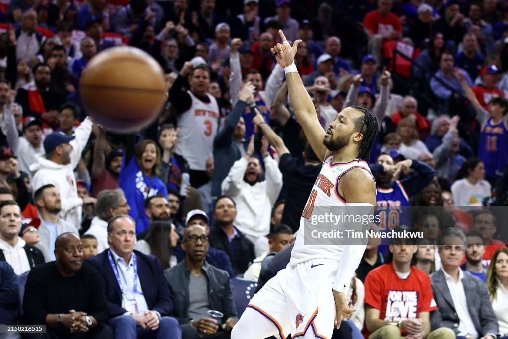 New York Knicks v Philadelphia 76ers - Game Three