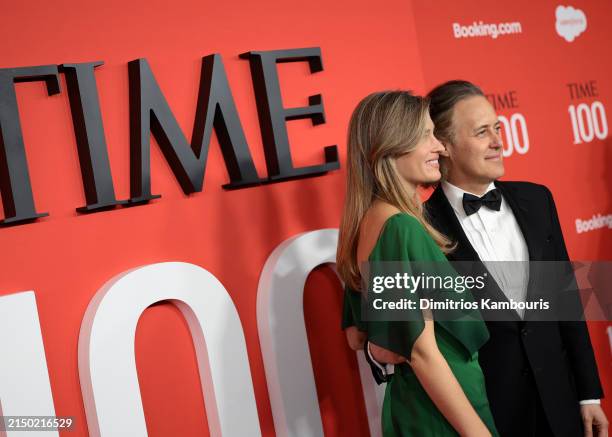 Lauren Bush Lauren and David Lauren attend the 2024 TIME100 Gala at Jazz at Lincoln Center on April 25, 2024 in New York City.