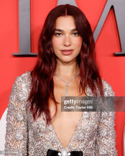 Dua Lipa attends the 2024 Time100 Gala at Jazz at Lincoln Center on April 25, 2024 in New York City.