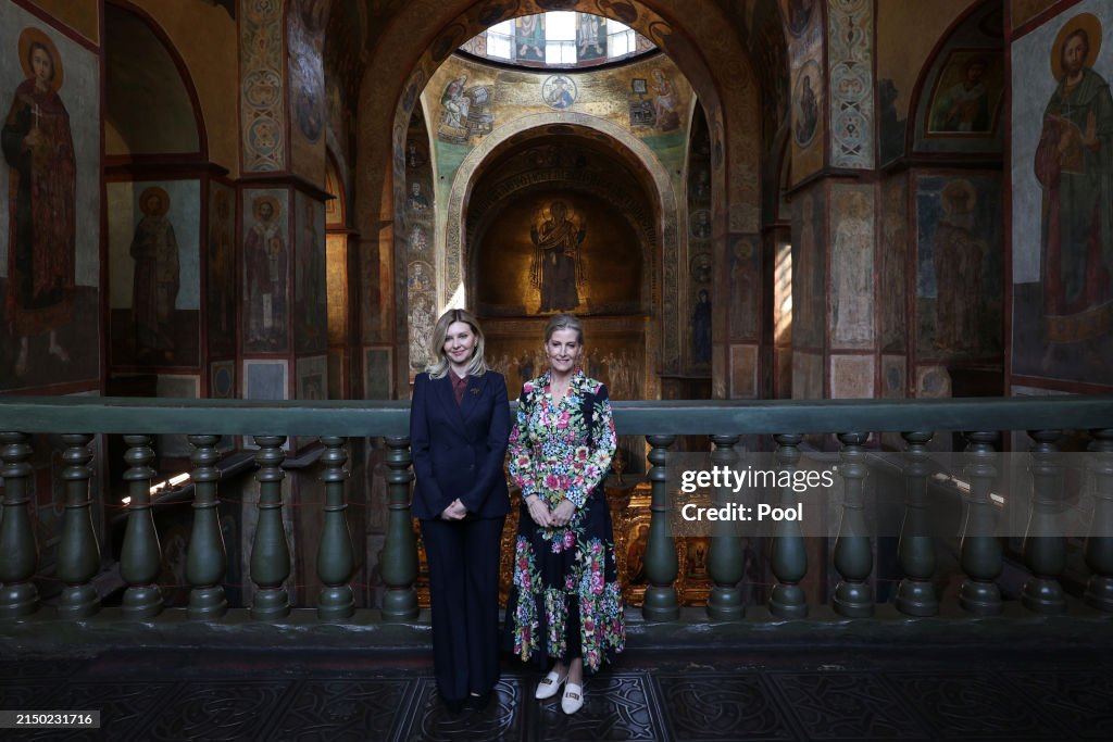 The Duchess Of Edinburgh Visits Ukraine