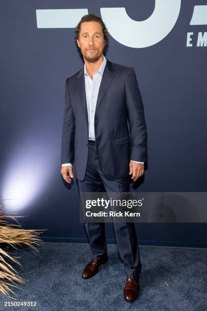 Matthew McConaughey attends the 12th Annual Mack, Jack & McConaughey Gala at ACL Live on April 25, 2024 in Austin, Texas.