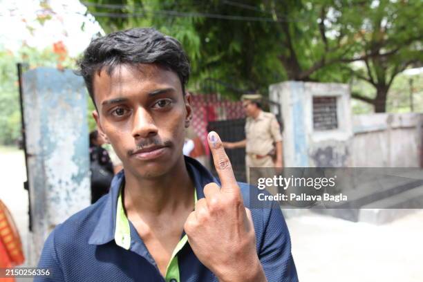India Votes For A New Parliament In General Elections In The Worlds..., News Photo