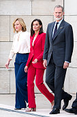 Spanish Royals Attend A Commemorative Act For The...