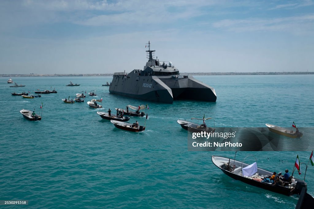 Iran-IRGC Marine Parade Commemorating Persian Gulf National Day