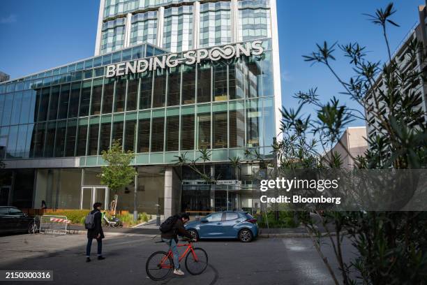 The Bending Spoons SpA heaquarters in the Porta Nuova district of Milan, Italy, on Monday April. 29, 2024. Bending Spoons's products include Remini,...