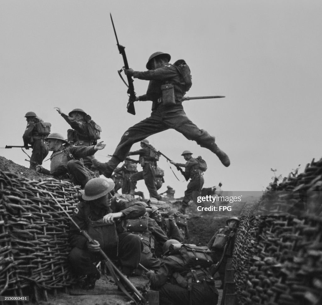 World War II - 12th Bn. Hampshire Regiment Training Exercise