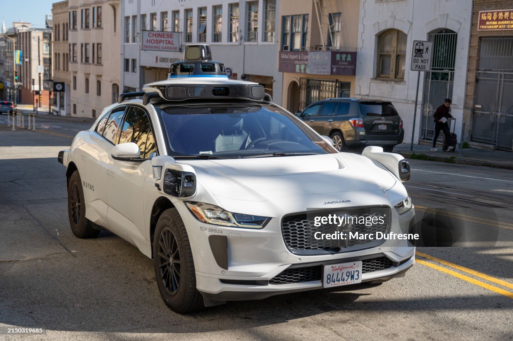 Waymo self-driven taxi
