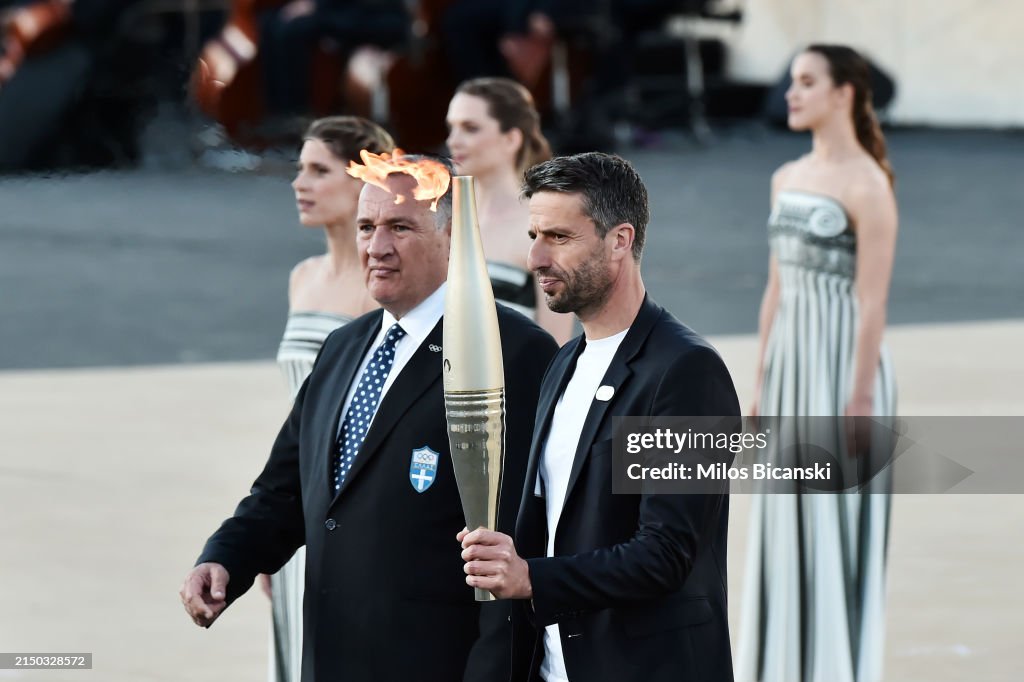 Olympic Flame Handover Ceremony