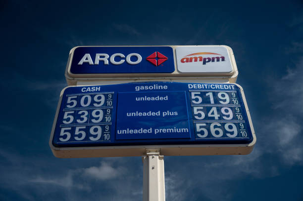 CA: An Arco Gas Station In California