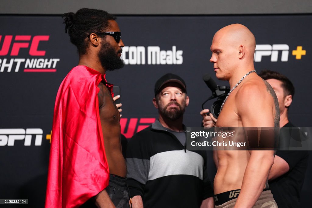 UFC Fight Night: Nicolau v Perez Weigh-in