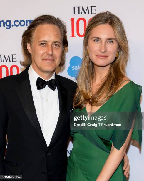 David Lauren and Lauren Bush Lauren attend the 2024 Time100 Gala at Jazz at Lincoln Center on April 25, 2024 in New York City.