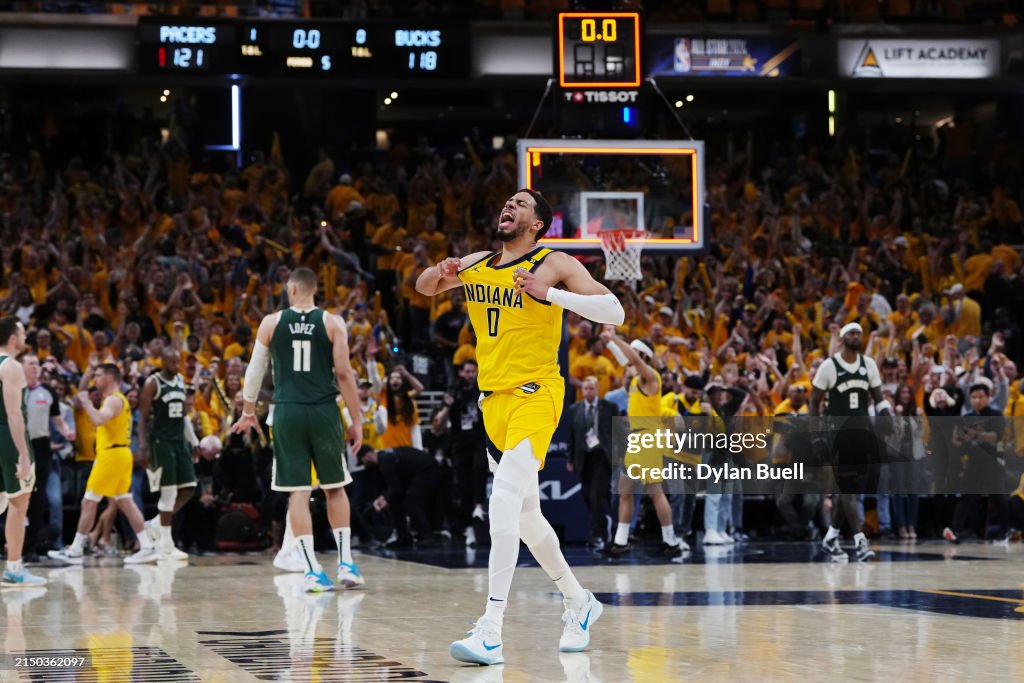 Milwaukee Bucks v Indiana Pacers - Game Three