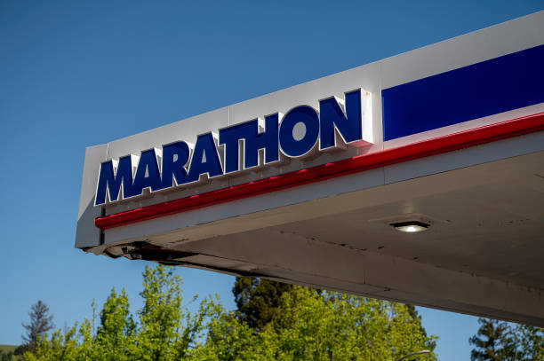 CA: Marathon Gas Stations As Earnings Figures Released