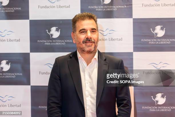 Deputy Cristian Ritondo poses for a photo prior to the annual dinner of the Liberty Foundation. The Liberty Foundation celebrates its 36th...