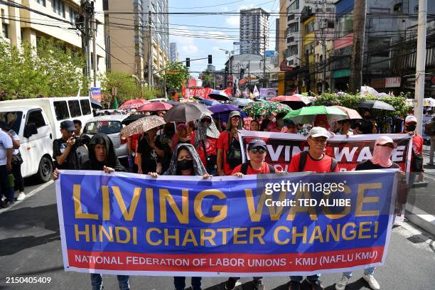 171 Labor Day Rallies Held In Manila Stock Photos, High-Res Pictures ...