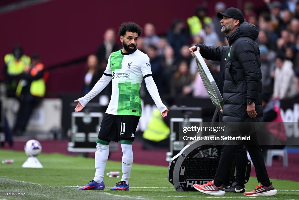 Salah was foolish, he's angry for not playing. Klopp was offended