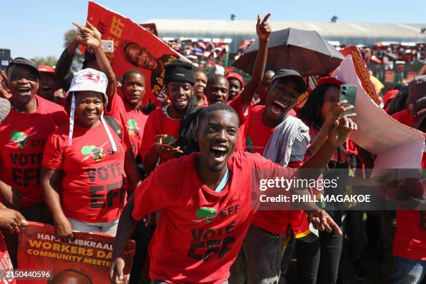 Economic Freedom Fighters Eff Photos and Premium High Res Pictures