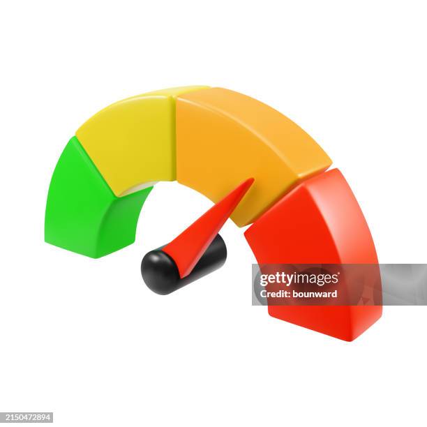 realistischer 3d-tacho. vektor - niedrig stock-grafiken, -clipart, -cartoons und -symbole