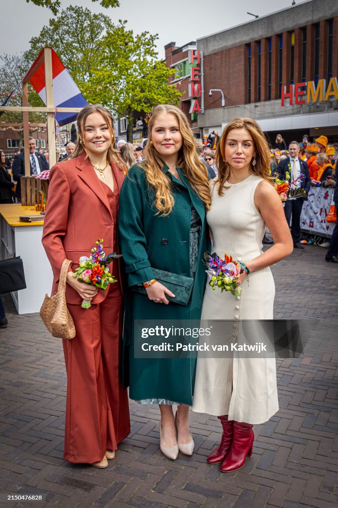 Dutch Royal Family Celebrate King's Day In Emmen