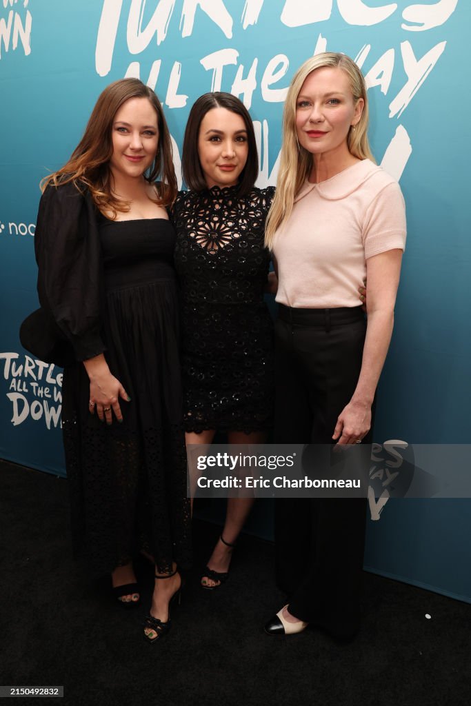 Haley R Marks Haley Ramm, director Hannah Marks and Kirsten Dunst attend the Los ...