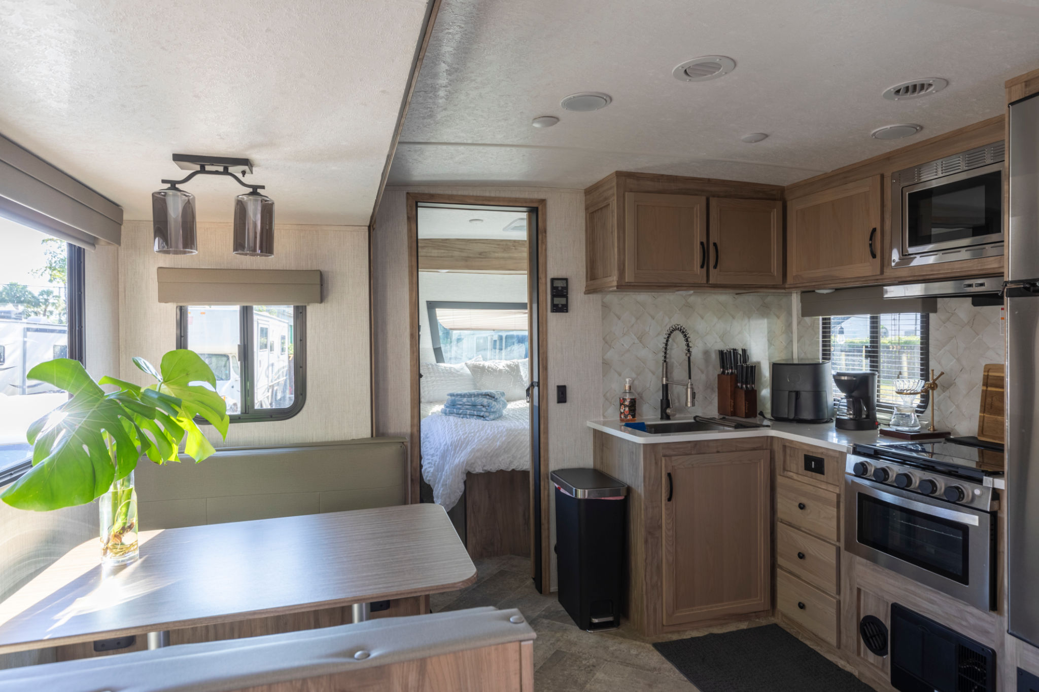caravan interior