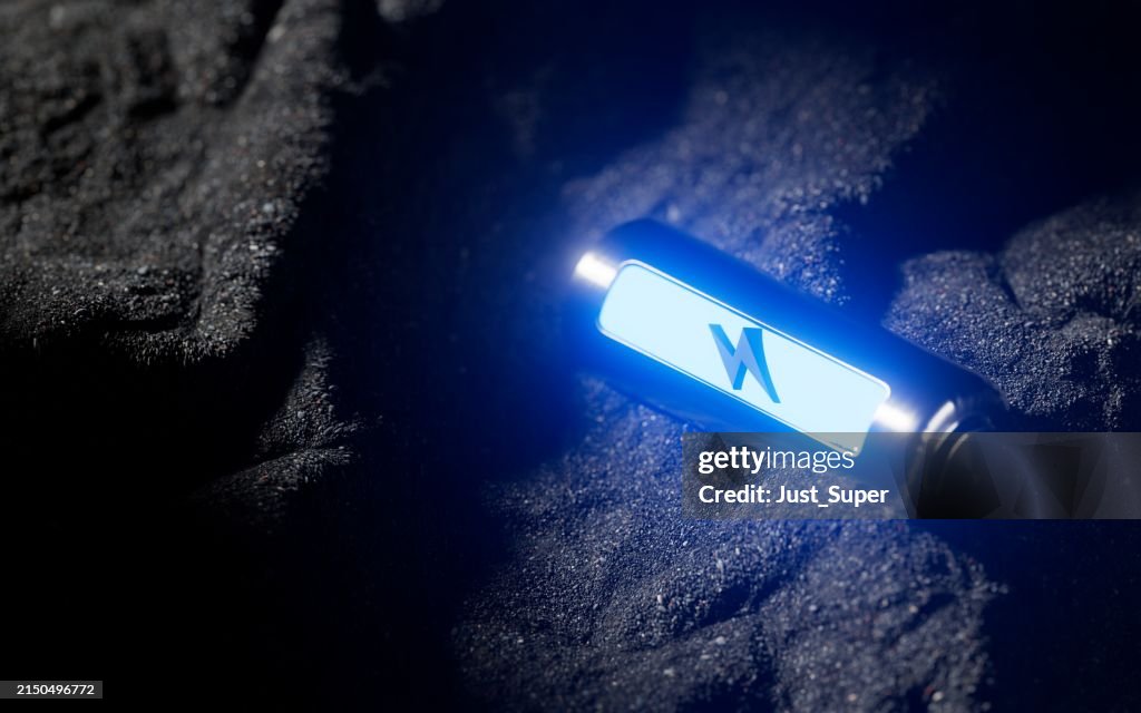 Lithium Solid State Battery for EV Electric Vehicle, new research and development batteries with solid electrolyte energy storage for automotive car industry, cathode