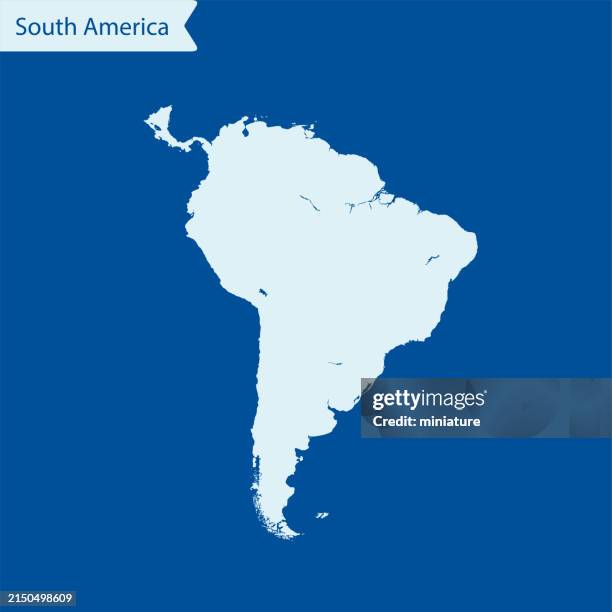 south america map - french guyana stock illustrations