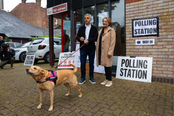 GBR: Voters Go To The Polls In The UK Local Elections