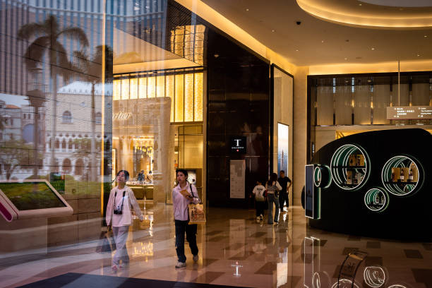 CHN: Tourists in Macau During China's Labor Holiday as Casinos Remain Resilient in April