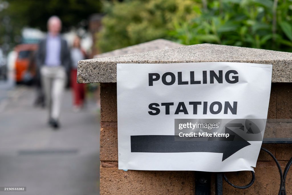 Polling Station In Birmingham