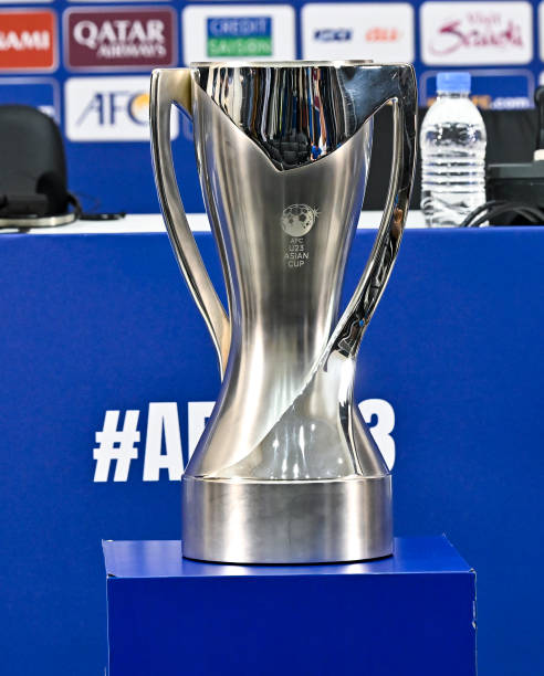 QAT: AFC U23 Asian Cup Final Match Press Conference Japan And Uzbekistan