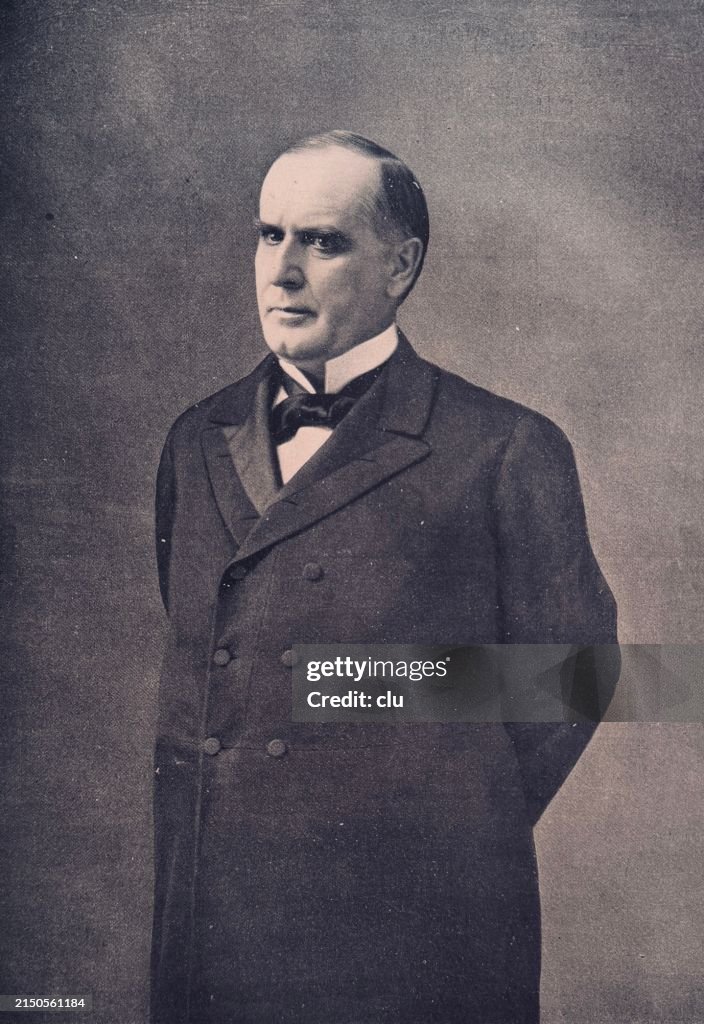William McKinley, American politician of the Republican Party and the 25th President of the United States