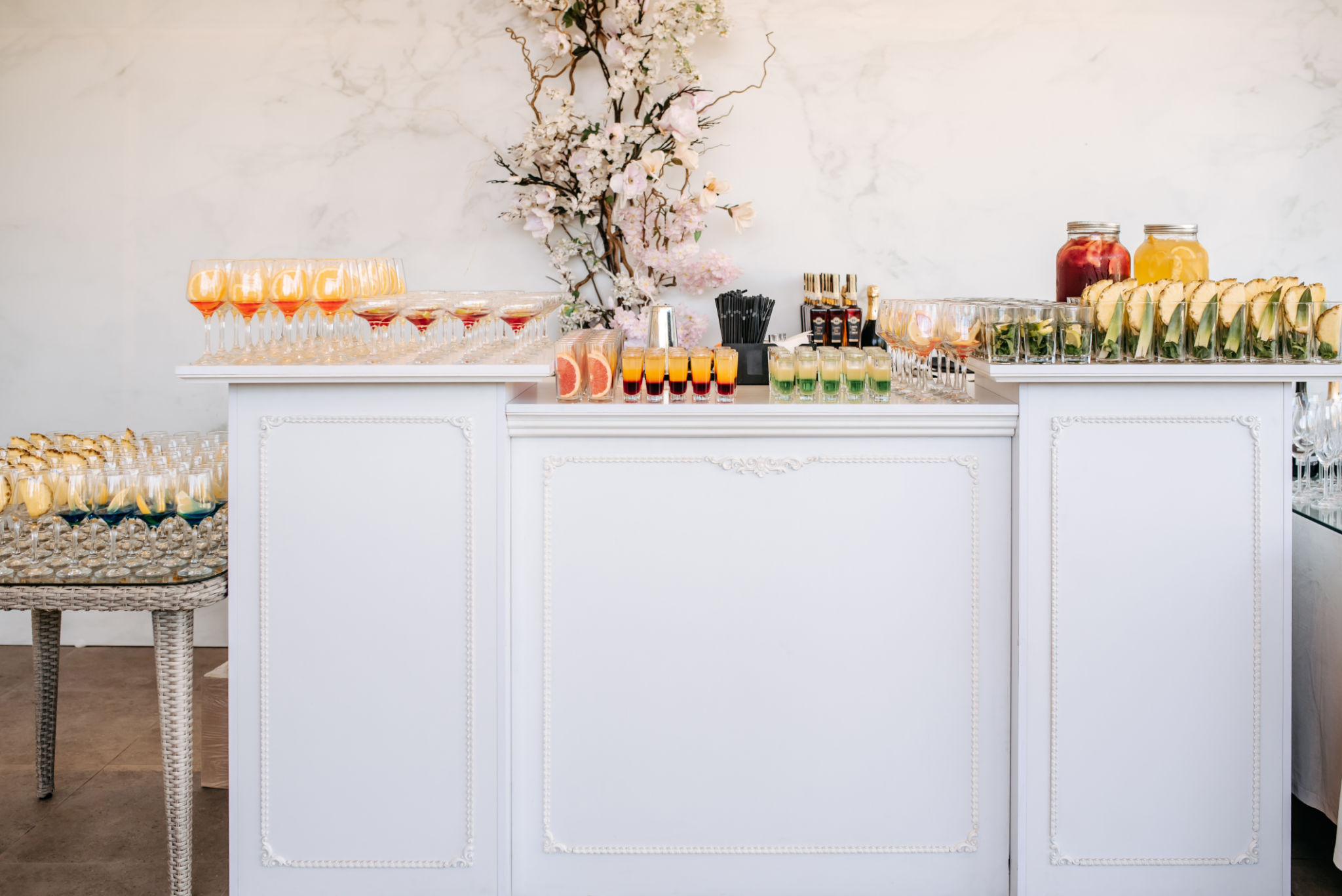 wedding cocktail bar