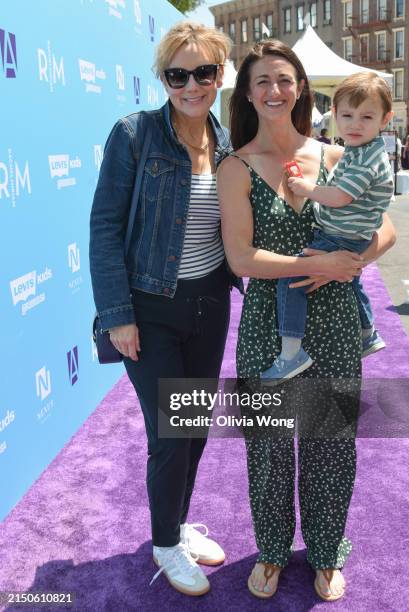 Megyn Price and guests attend the P.S. Arts 2024 "Express Yourself" Event at Fox Studio Lot on April 28, 2024 in Los Angeles, California.