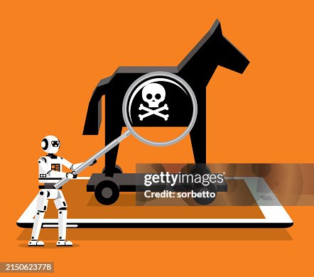 Malware - mobile phone - Robot Malware - mobile phone - Robot