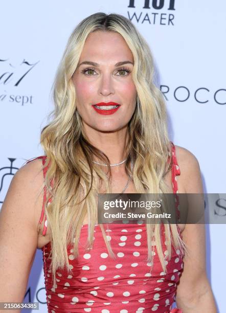 Molly Sims arrives at the The Daily Front Row's 8th Annual Fashion Los Angeles Awards on April 28, 2024 in Beverly Hills, California.