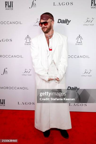 Brett Alan Nelson attends the Daily Front Row's Eighth Annual Fashion Los Angeles Awards at The Beverly Hills Hotel on April 28, 2024 in Beverly...