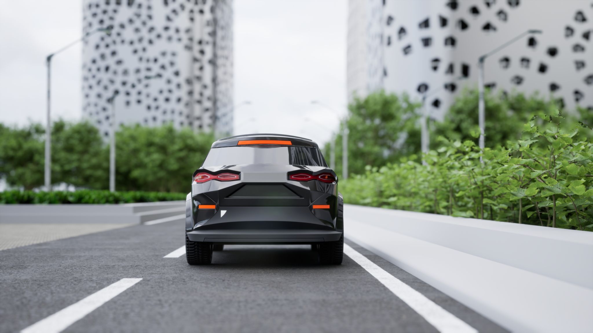rear pilot car